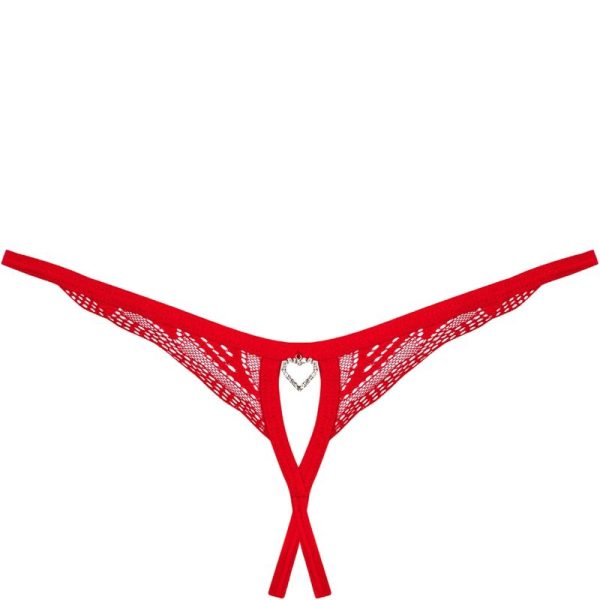 OBSESSIVE - CHILISA THONG CROTCHLESS XS/S 8